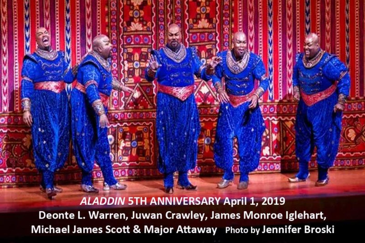 Interview: ALADDIN's Michael James Scott Being Fierce With Christmas  Image