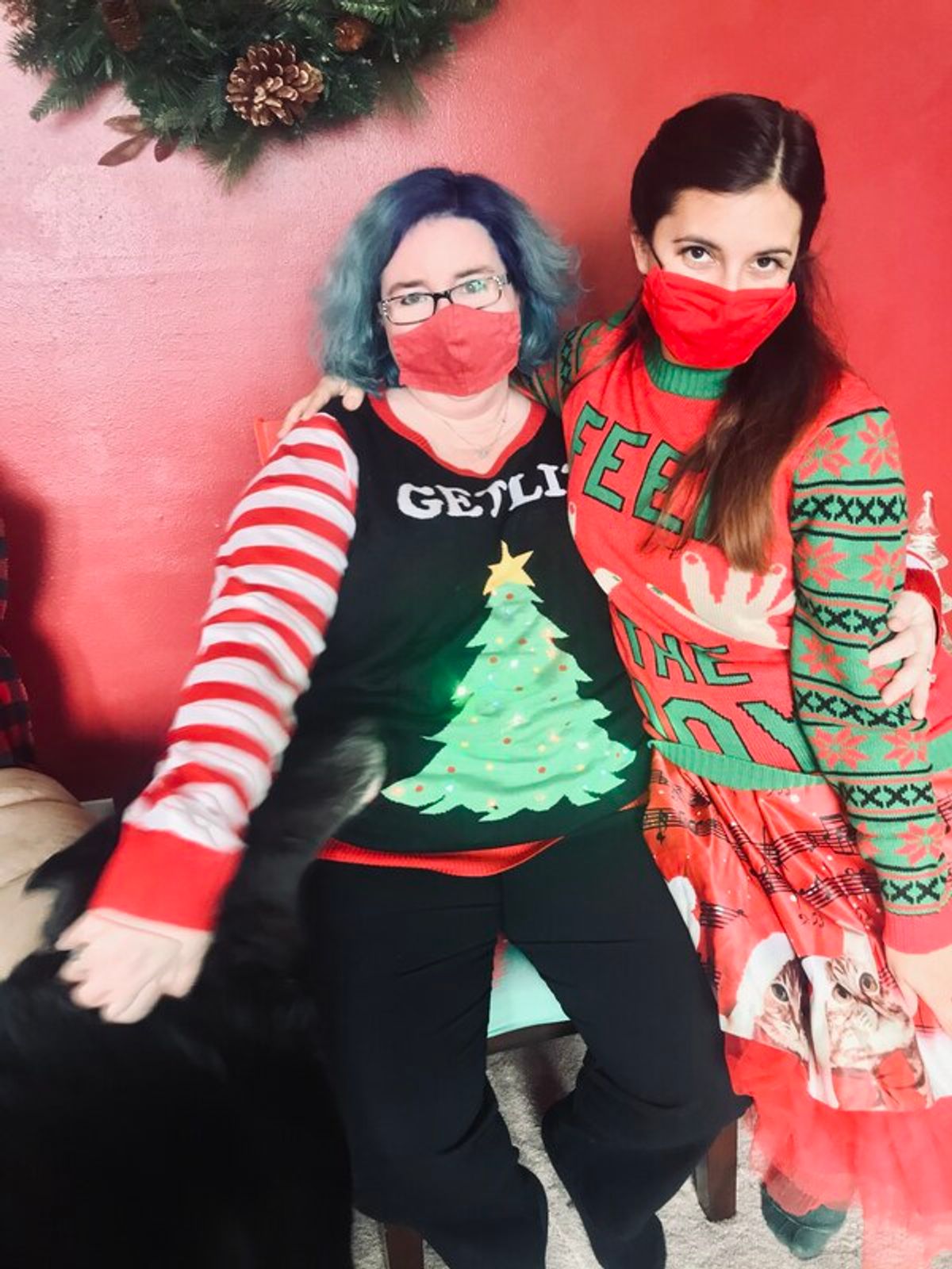 Alisa Stewart (Adapter/Director and performer) and Leia Young (Performer and Founding Board member)  at 