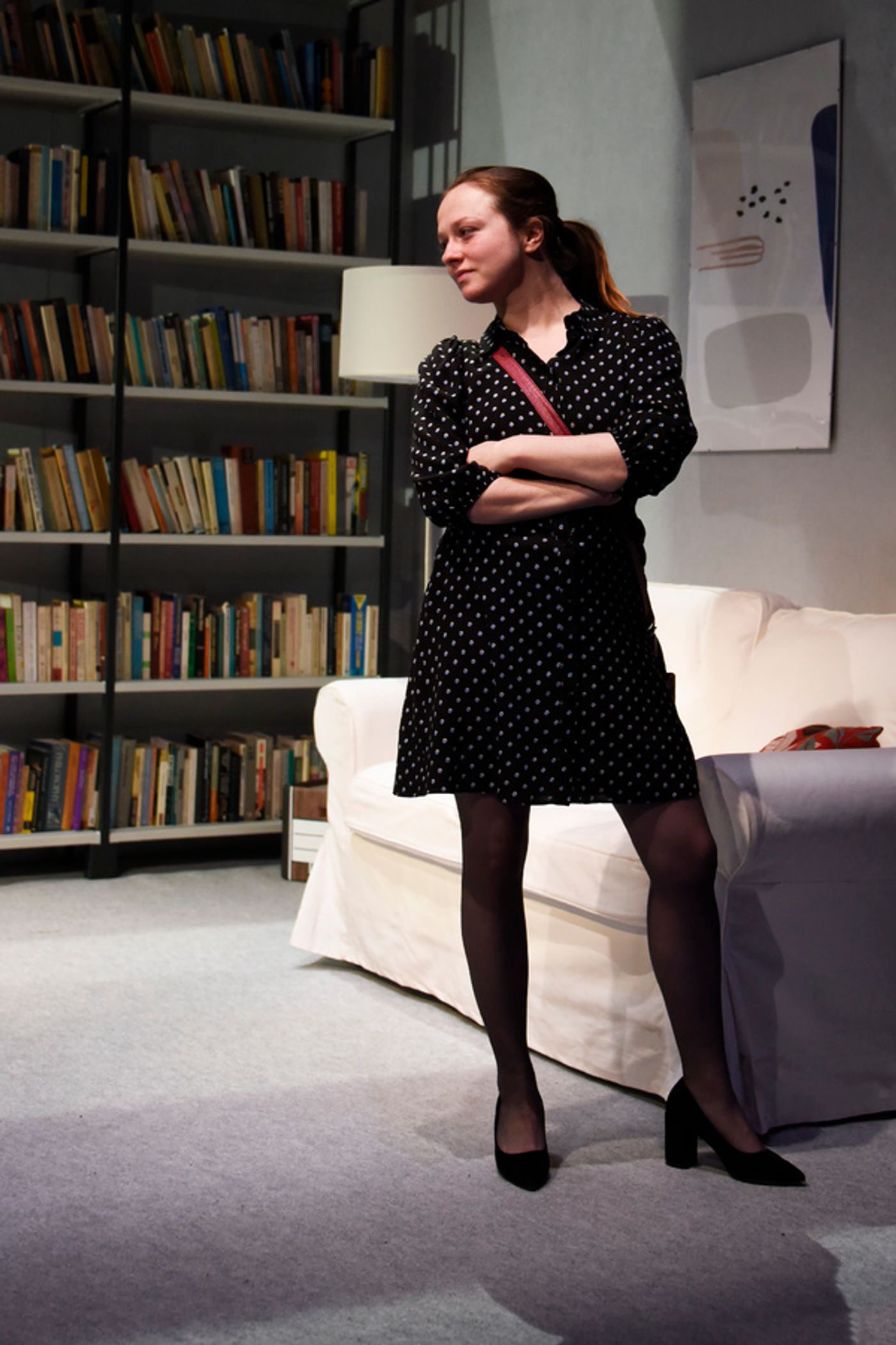 Photo Flash: See Rosie Sheehy and Jonathan Slinger in OLEANNA at Theatre Royal Bath  Image