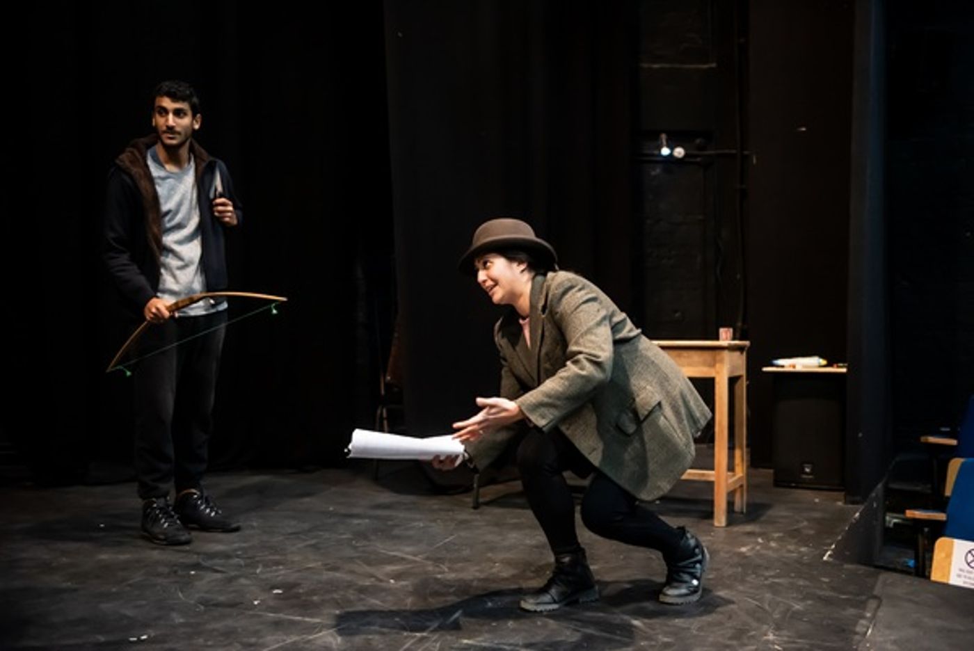 Photo Flash: Inside Rehearsal For Greenwich Theatre's THE WOLVES OF WILLOUGHBY CHASE  Image