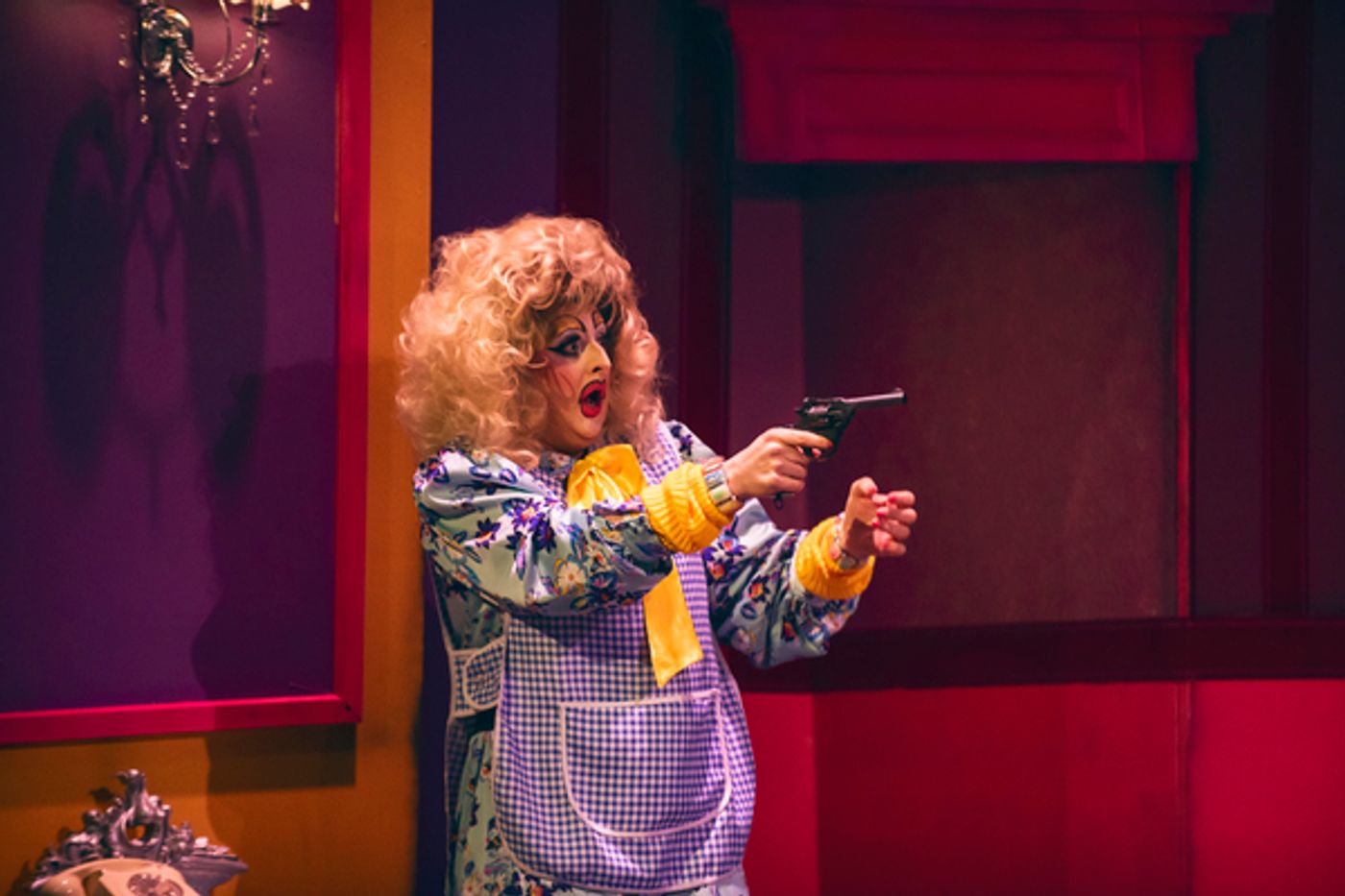 Photo Flash: First Look at DEATH DROP at the Garrick Theatre  Image