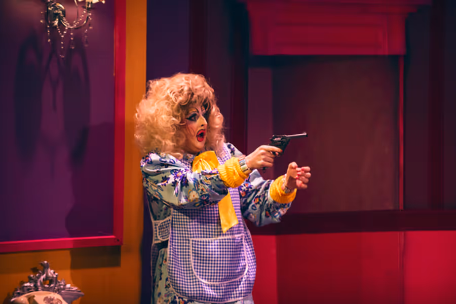 Photo Flash: First Look at DEATH DROP at the Garrick Theatre Image