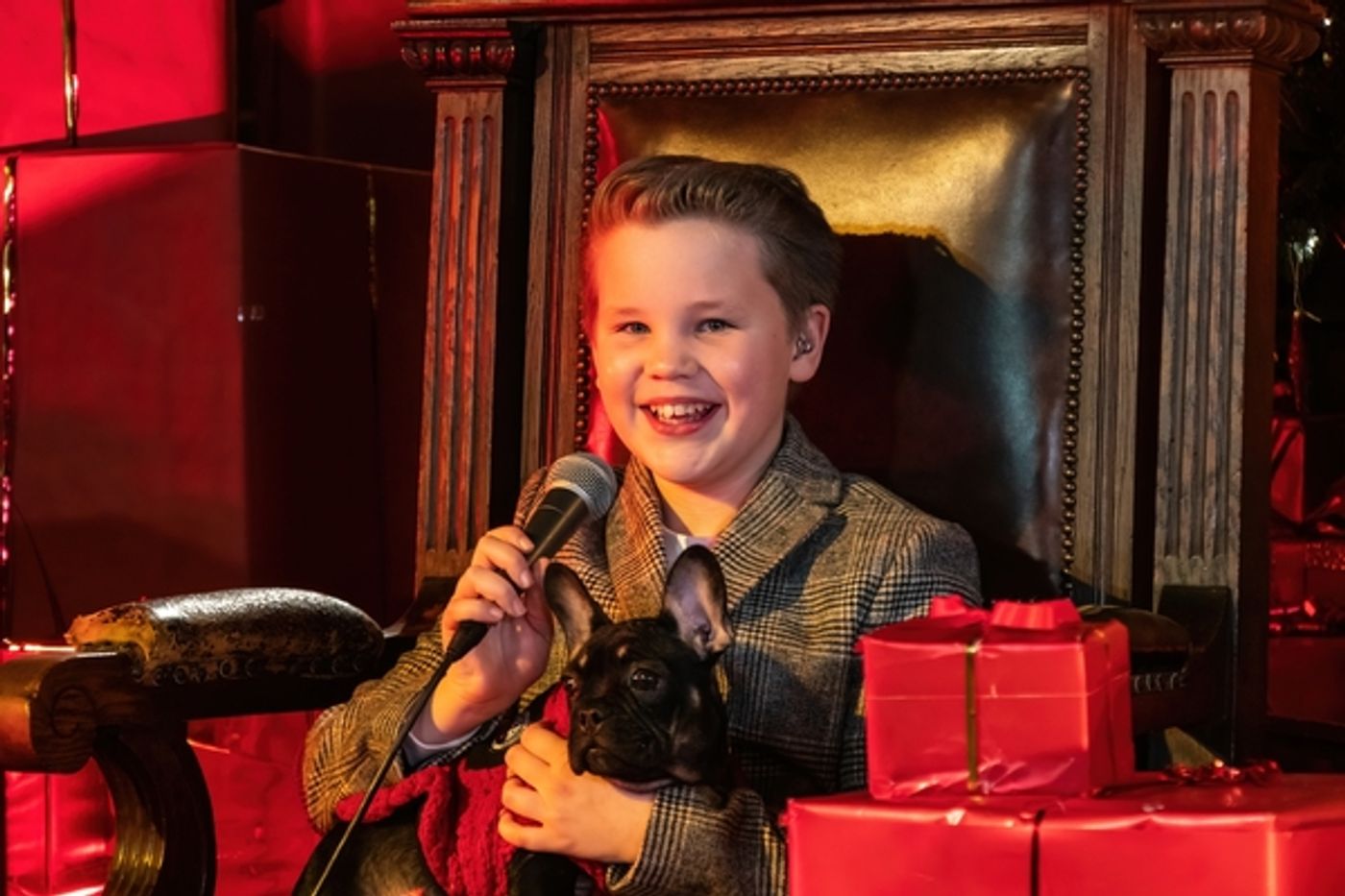 Photo Flash: Simon Callow, Sophie Isaacs, Kevin Clifton, and More Film WE NEED A LITTLE CHRISTMAS Concert  Image