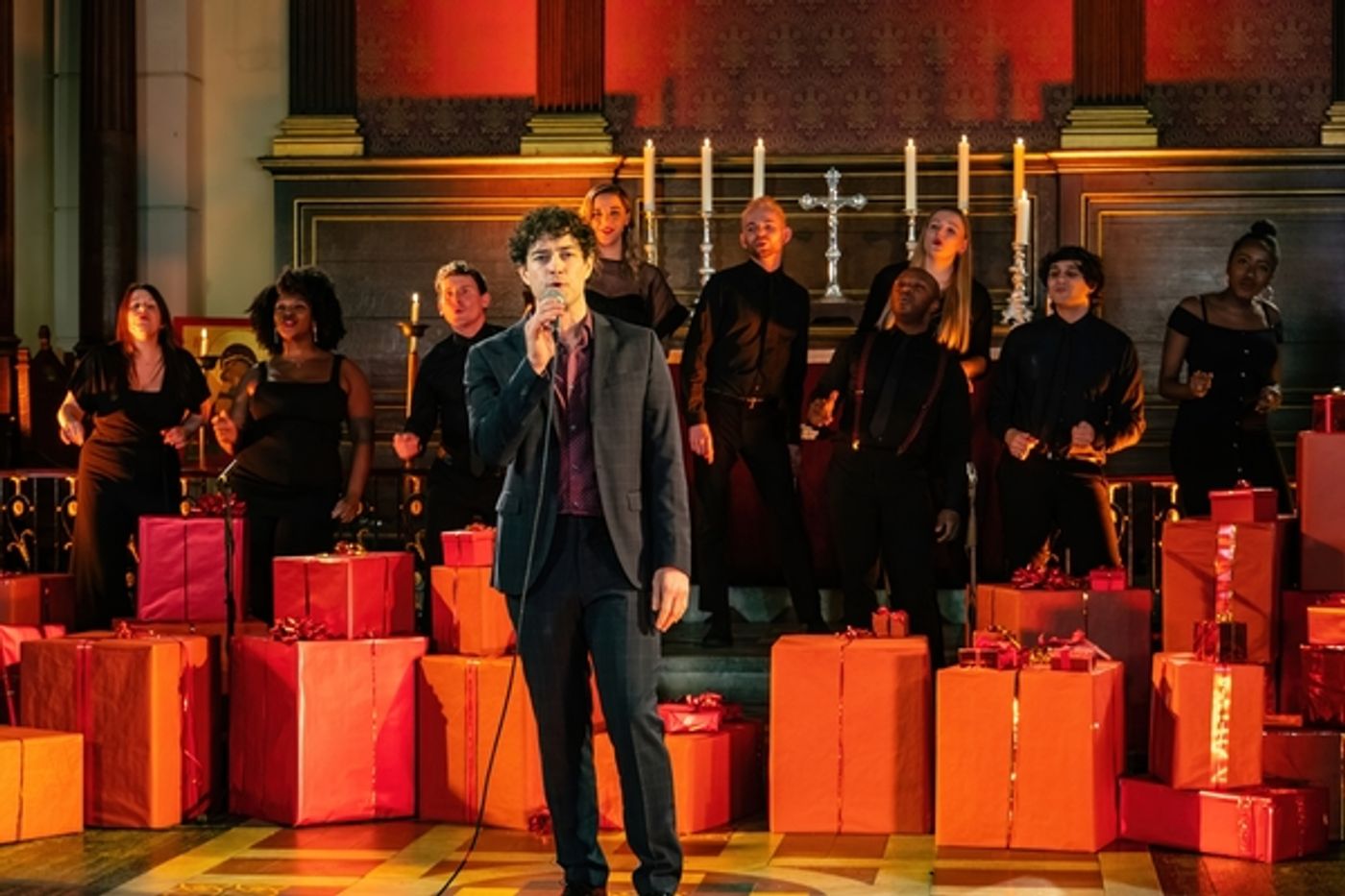 Photo Flash: Simon Callow, Sophie Isaacs, Kevin Clifton, and More Film WE NEED A LITTLE CHRISTMAS Concert  Image