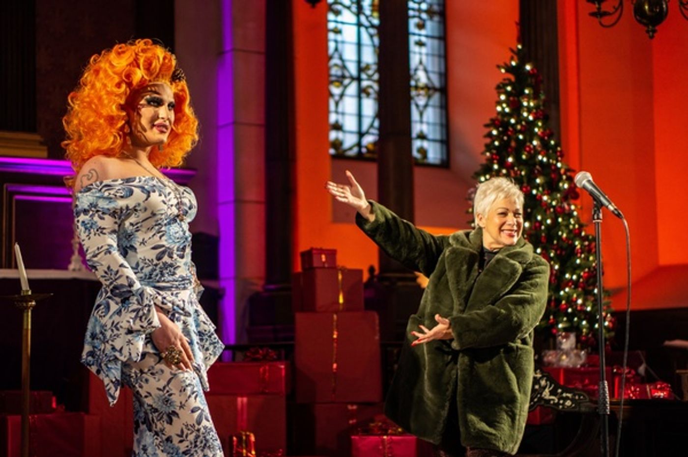 Photo Flash: Simon Callow, Sophie Isaacs, Kevin Clifton, and More Film WE NEED A LITTLE CHRISTMAS Concert  Image