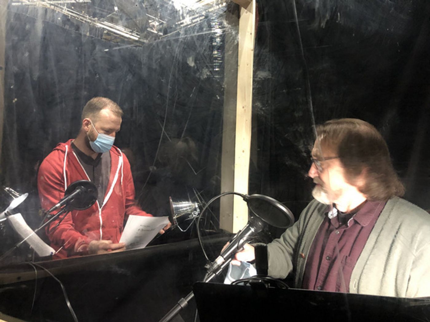 Photo Flash: In The Recording Booth With PICT Classic Theatre's A CHRISTMAS CAROL  Image