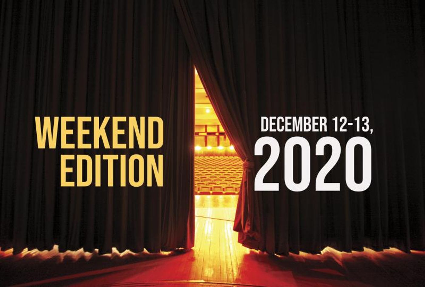 Virtual Theatre This Weekend: December 12-13- with James Monroe Iglehart, and More!  Image