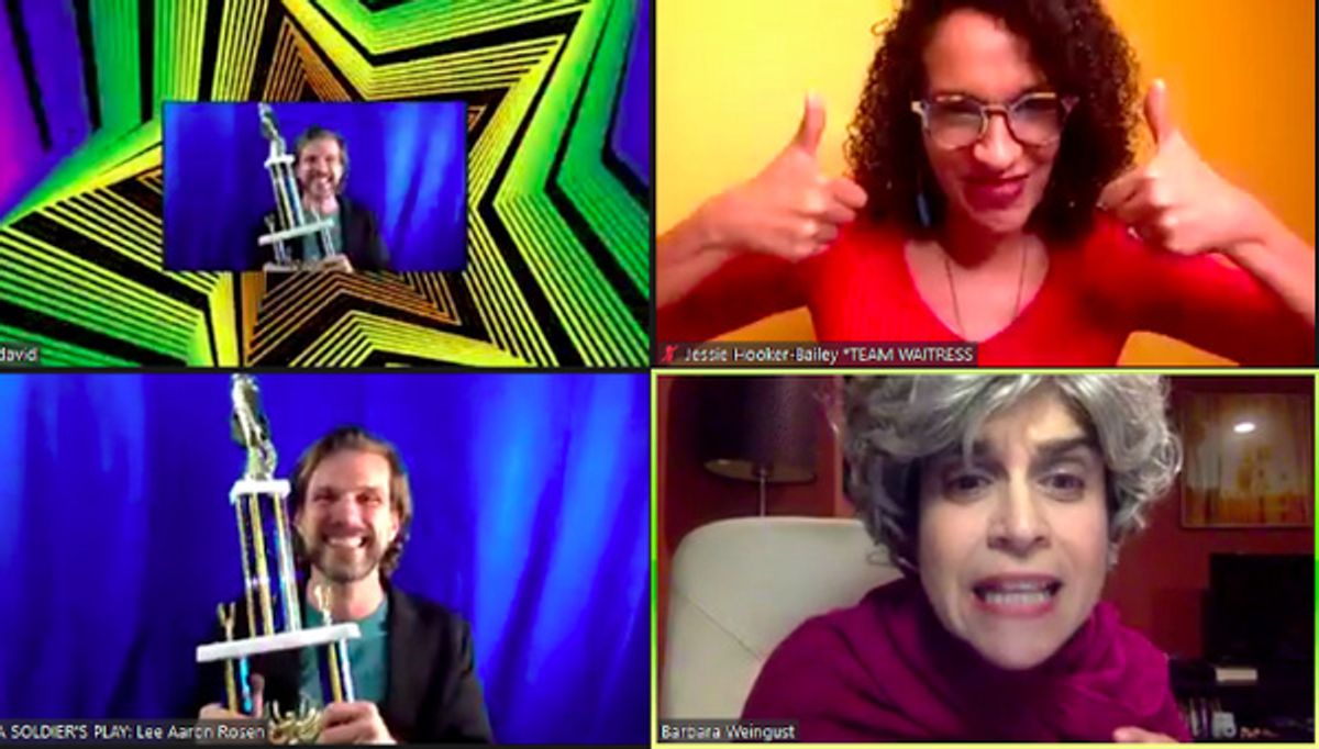 Lee Aaron Rosen, Jessica Hooker-Bailey.  at 