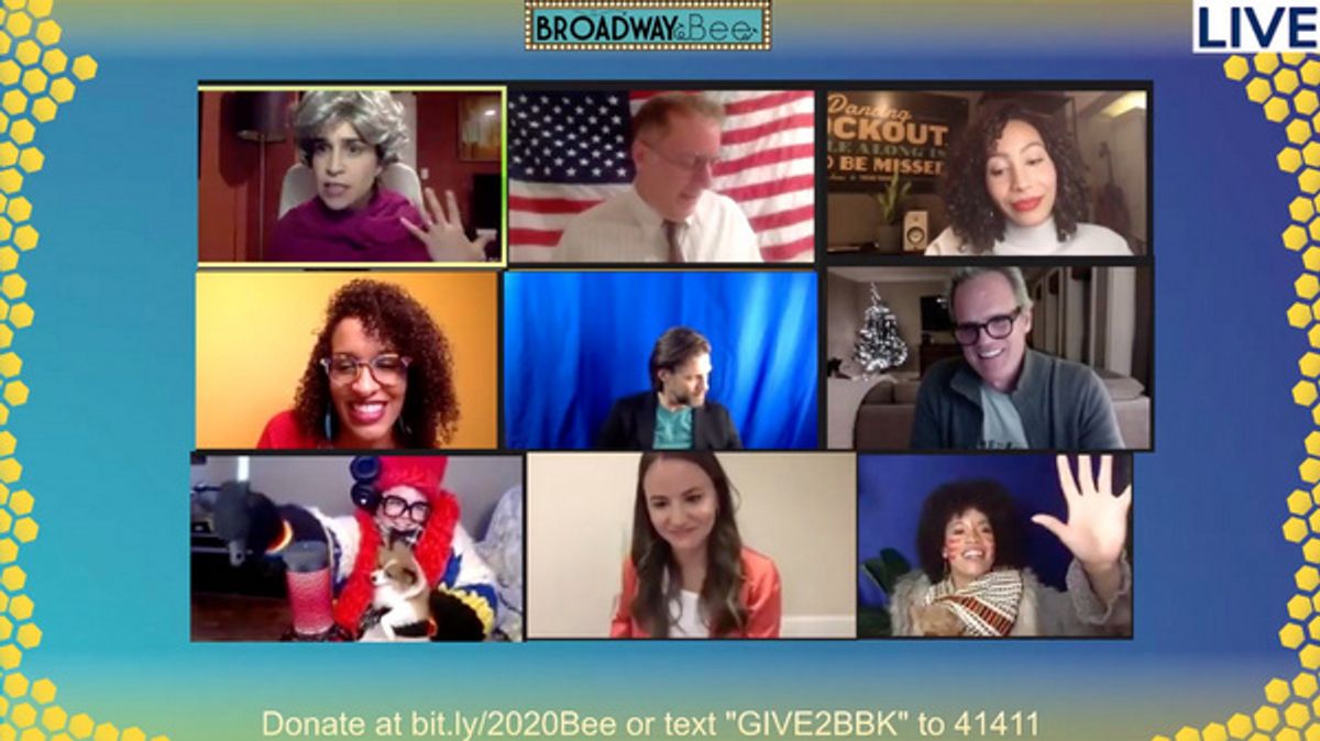 top row: Rebecca Feldman, Jay Reiss, Afra Hines  middle row: Jessica Hooker-Bailey, Lee Aaron Rosen, Michael Park  Bottom row: Cody Jamison Strand, Susie Carroll, Sasha Hutchings at 