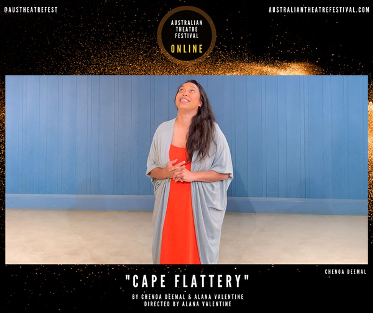 Cape Flattery  by Chenoa Deemal & Alana Valentine  Directed by Alana Valentine  Featuring Chenoa Deemal    Australian Theatre Festival NYC - ONLINE  Commissioned Short Plays at 