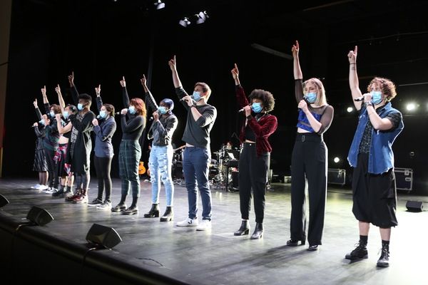 Photo Flash: See Elizabeth Stanley, Celia Rose Gooding, Derek Klena, Lauren Patten and More in JAGGED LIVE IN NYC Photo Flash: See Elizabeth Stanley, Celia Rose Gooding, Derek Klena, Lauren Patten and More in JAGGED LIVE IN NYC Image