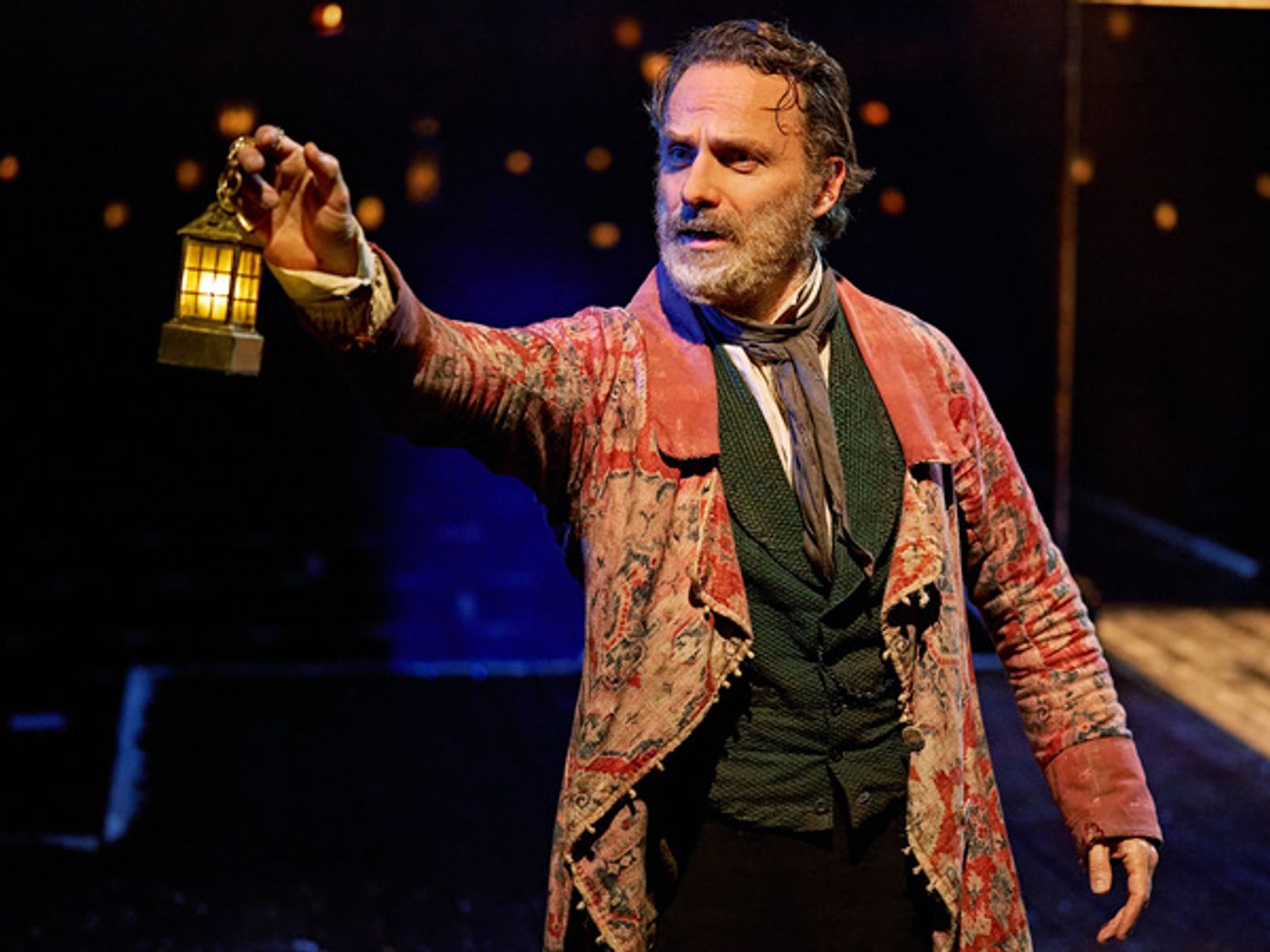 Photo Flash: Check Out Production Shots of Old Vic: In Camera A CHRISTMAS CAROL Starring Andrew Lincoln  Image