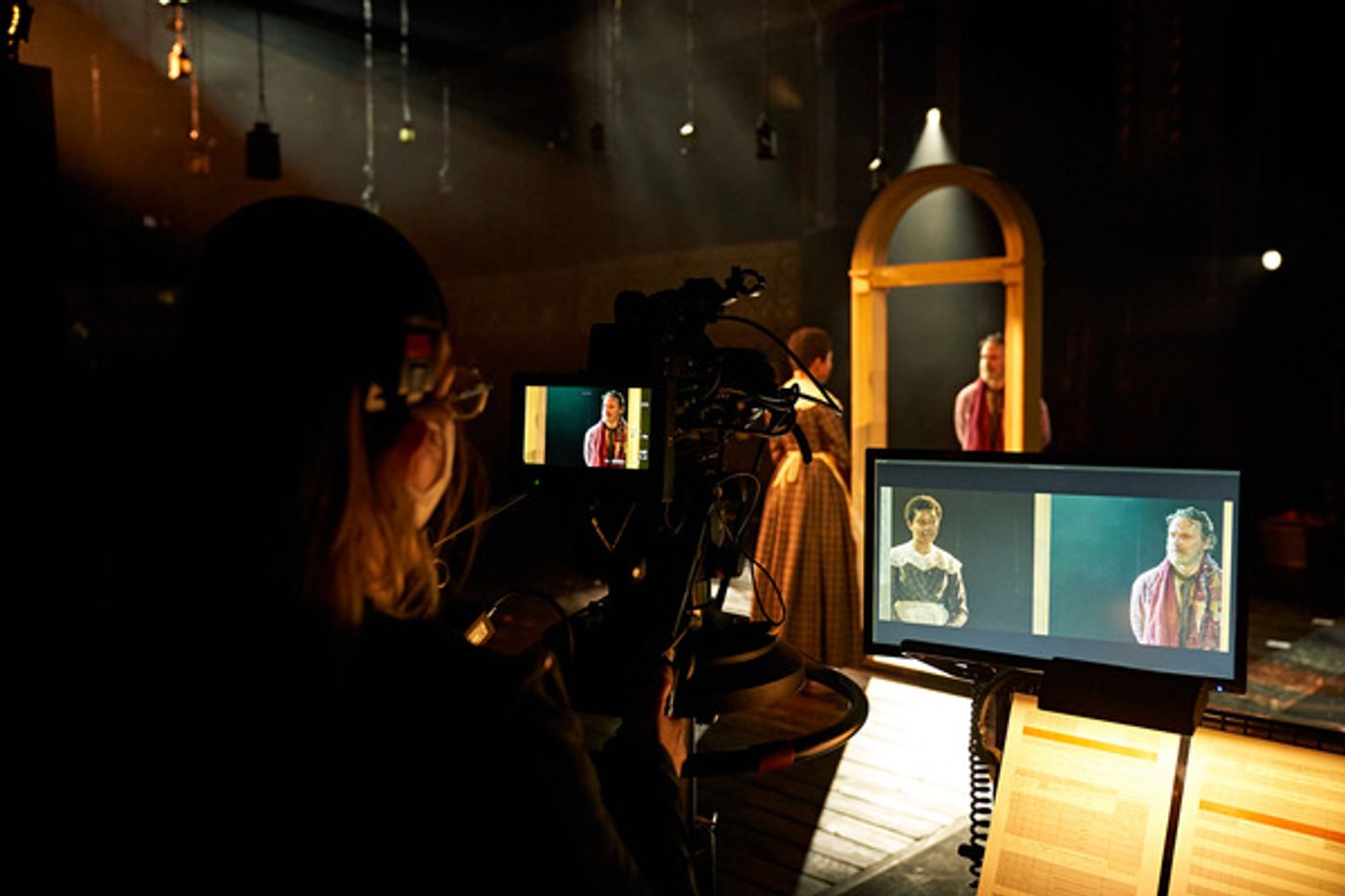 Photo Flash: Check Out Production Shots of Old Vic: In Camera A CHRISTMAS CAROL Starring Andrew Lincoln  Image