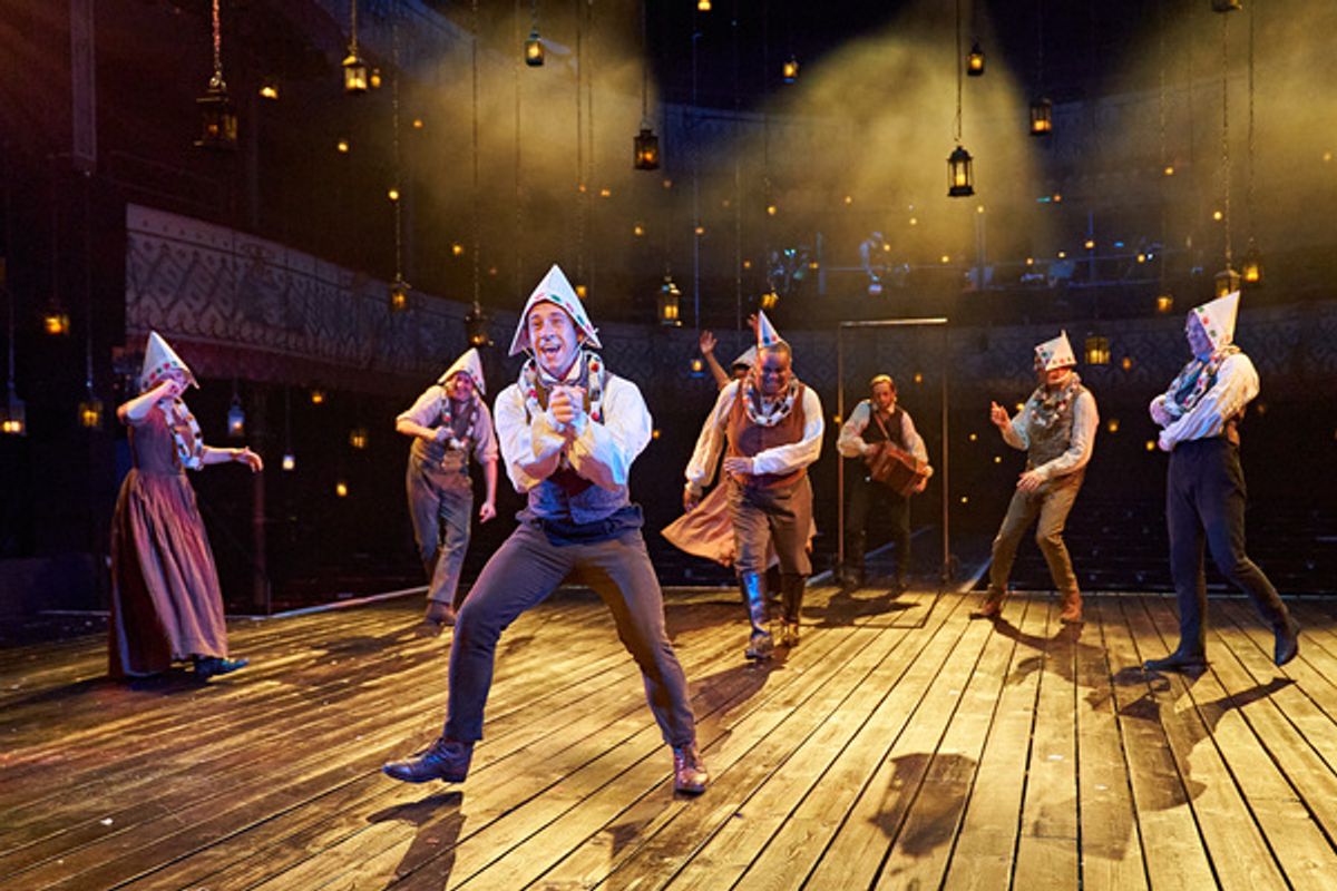 The Cast at Check Out Production Shots of Old Vic: In Camera A CHRISTMAS CAROL Starring Andrew Lincoln