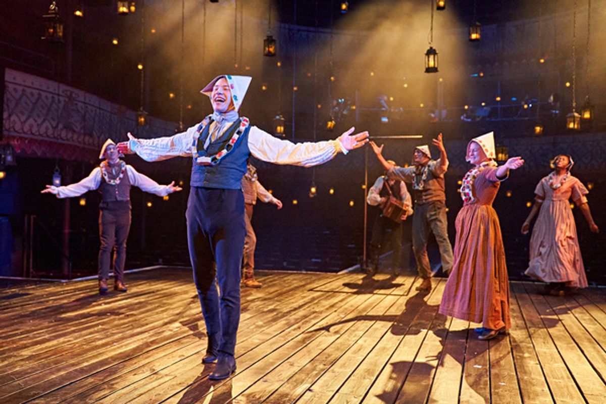 The Cast at Check Out Production Shots of Old Vic: In Camera A CHRISTMAS CAROL Starring Andrew Lincoln
