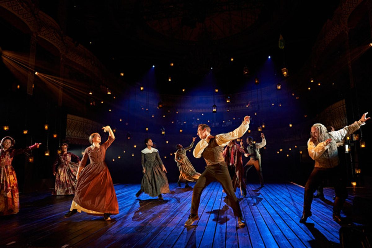 The Cast at Check Out Production Shots of Old Vic: In Camera A CHRISTMAS CAROL Starring Andrew Lincoln