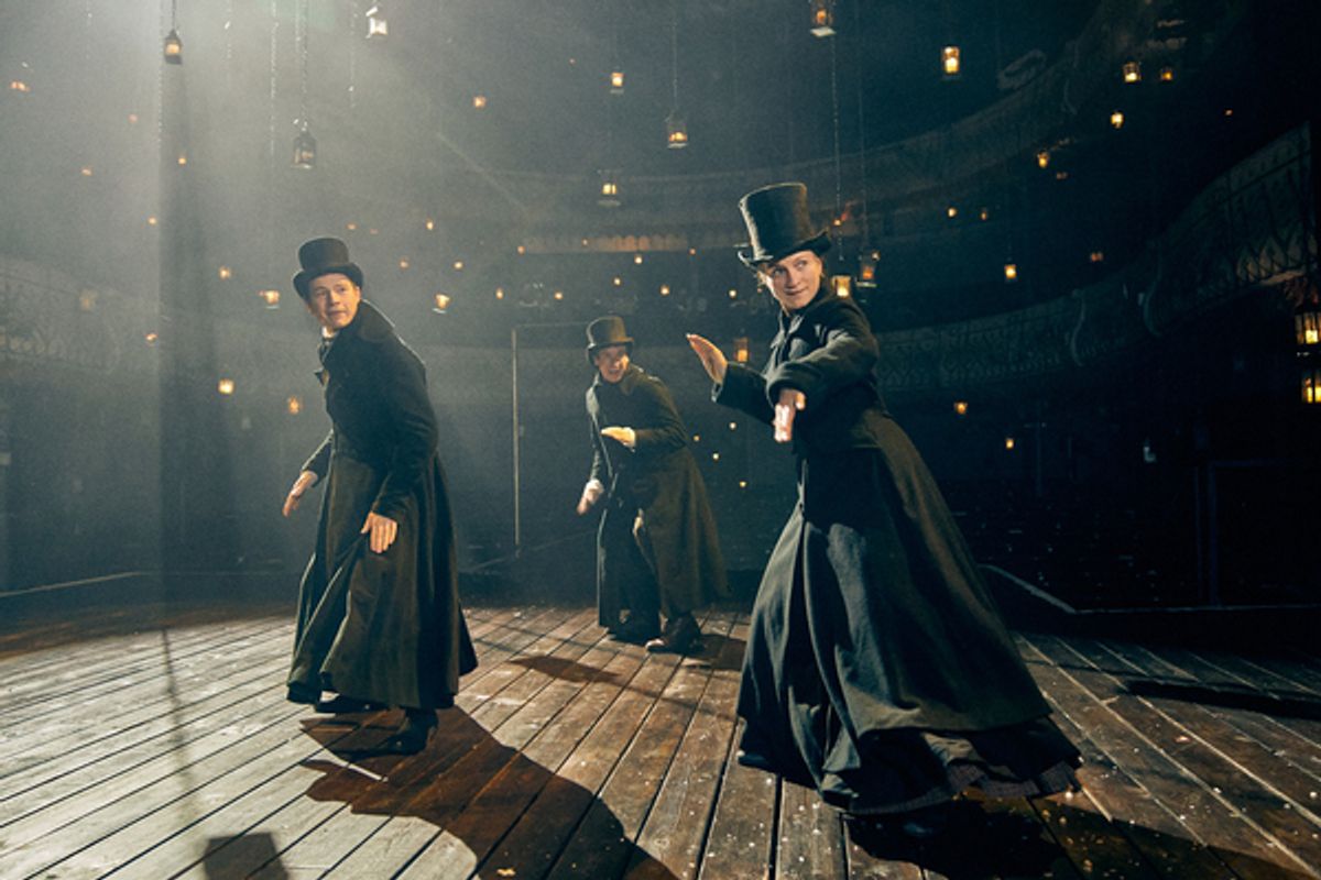 Tim Van Eyken, Sam Lathwood and Rosanna Bates at 