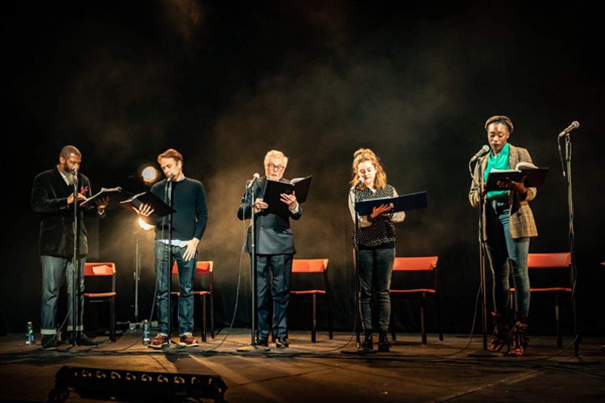 Spiders Web Cast at Sir Derek Jacobi, Sam Tutty, Jessica Hynes, Simon Callow and More Perform at Riverside Studios