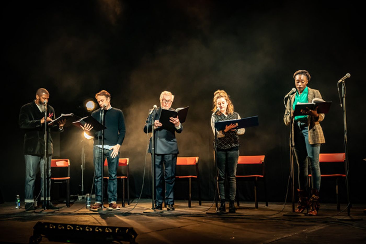 Photo Flash: Sir Derek Jacobi, Sam Tutty, Jessica Hynes, Simon Callow and More Perform at Riverside Studios  Image