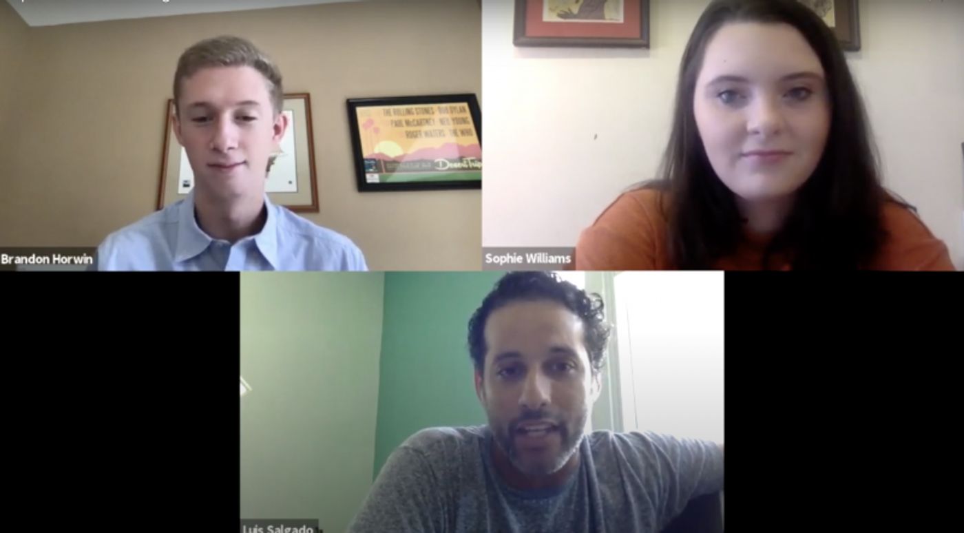 Two DC BroadwayWorld Writers launch “Whatcha Doin'? With Brandon Horwin and Sophie Williams” a  star-studded podcast series.  Image