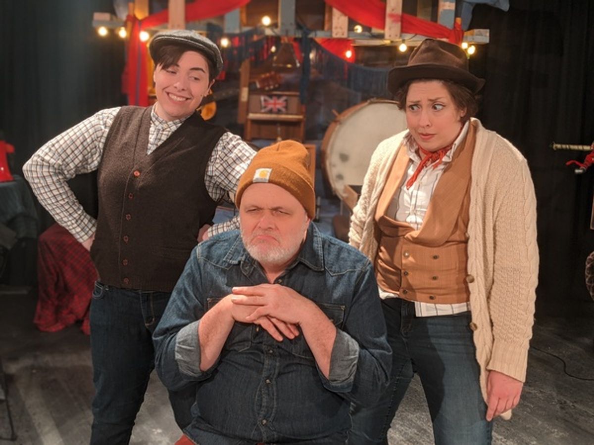 Chris Gibson, Rachel Landon, Benny Benamati at 