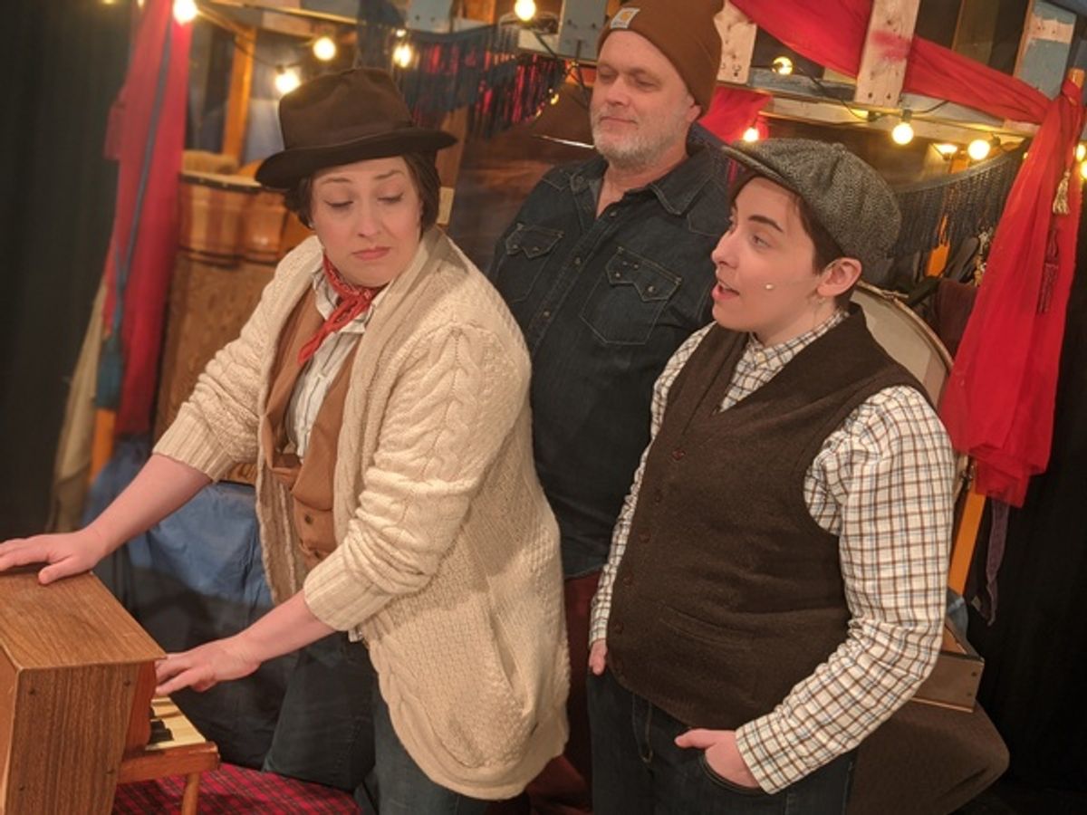 Rachel Landon, Chris Gibson, Benny Benamati at 