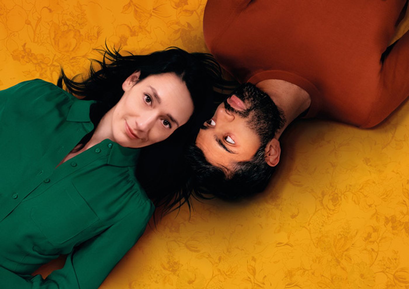 Photo Flash: First Look at Sian Clifford and Nikesh Patel in GOOD GRIEF  Image