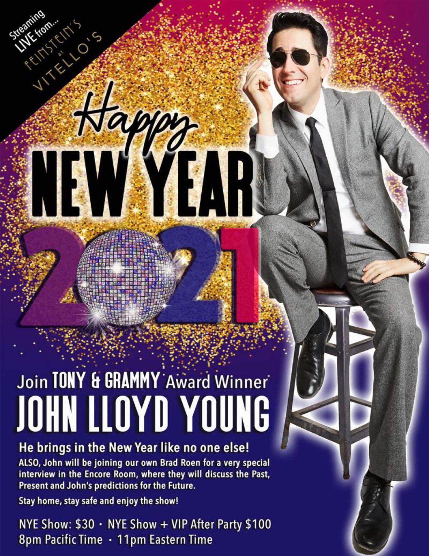 Interview: John Lloyd Young Creating Art & Singing In the NEW YEAR  Image