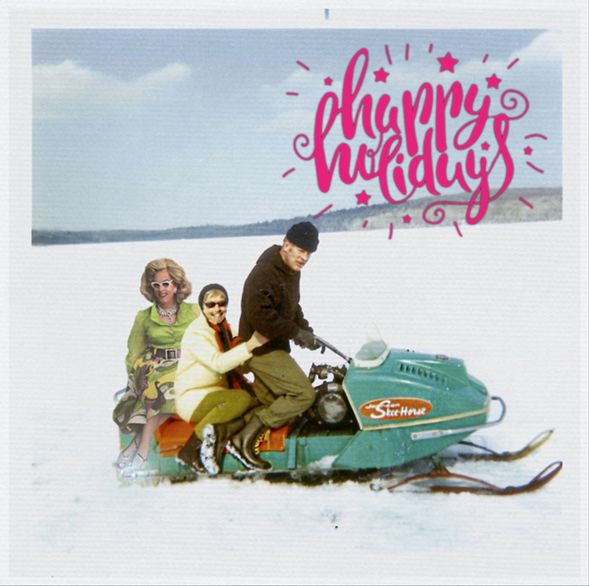 Doris Dear and Taffy and Duke  at 