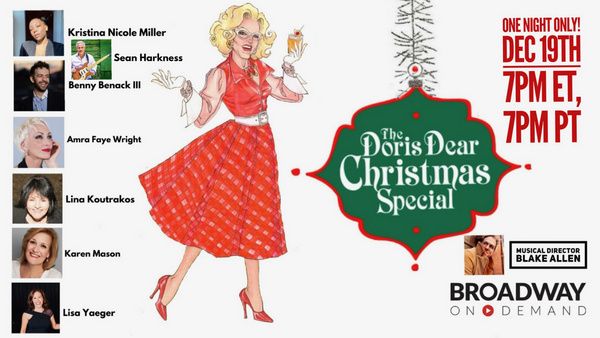 Photo Flash: Amra Faye Wright, Karen Mason, Jim McGinnis & More Join THE DORIS DEAR CHRISTMAS SPECIAL — photo 1 of 19