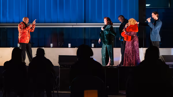 Kenny Williams, Leslie McDonel, Roderick Sanford, Judy Arnold, and Daniel Rowan Photo