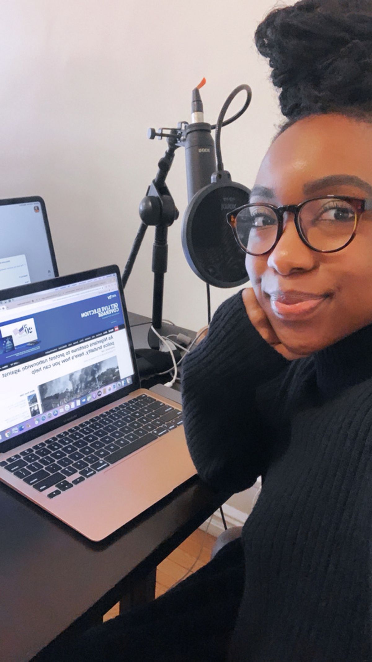 Harriet Quimby, played by Tanisha Moore at 