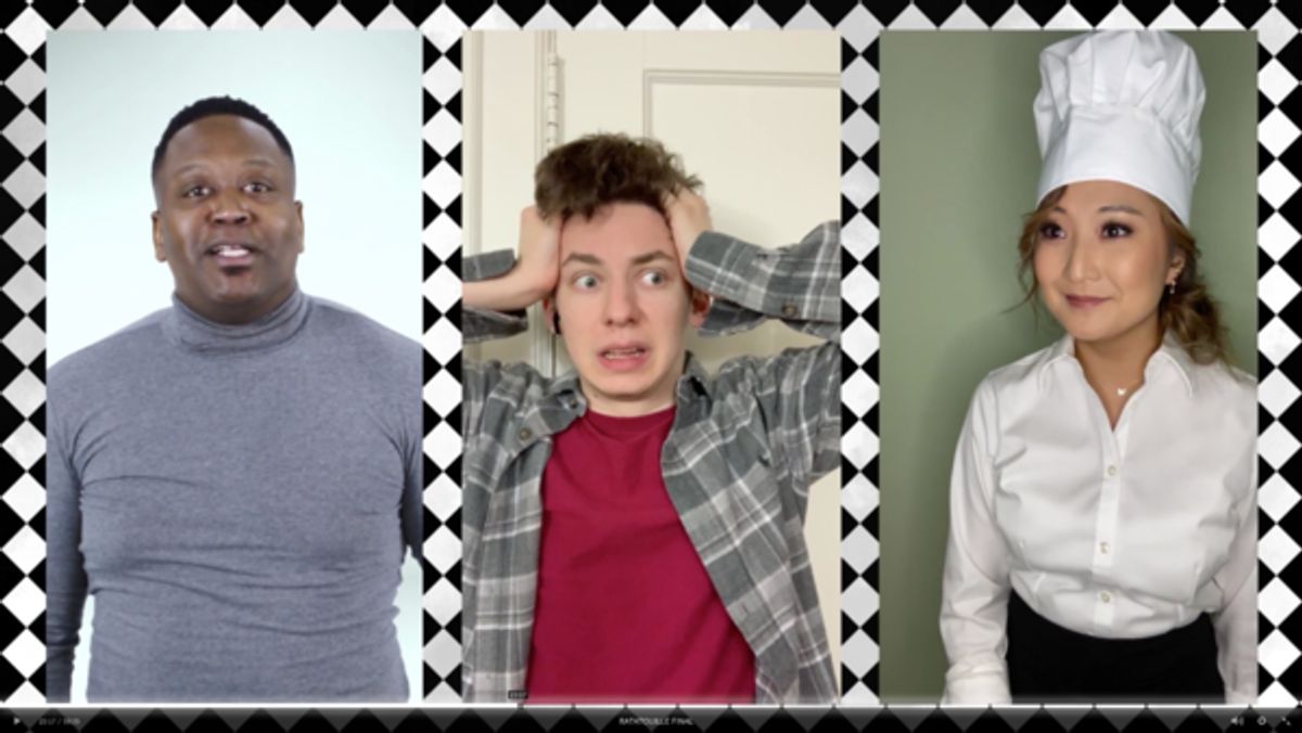 Tituss Burgess, Andrew Barth Feldman, Ashley Park at 