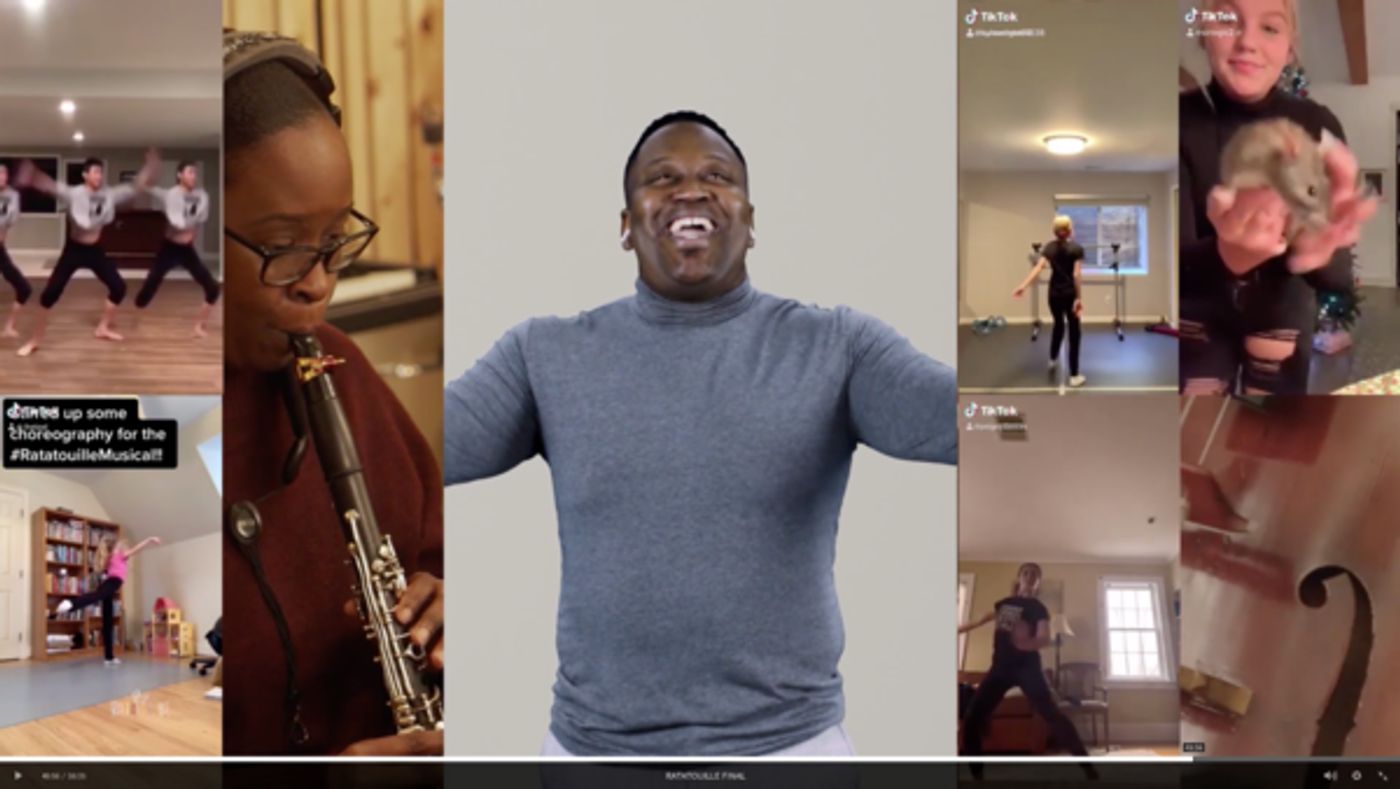 Photo Flash: First Look at Tituss Burgess, Andrew Barth Feldman, Ashley Park, and More in RATATOUILLE: THE TIKTOK MUSICAL; Raises Over $1 Million For the Actors Fund  Image