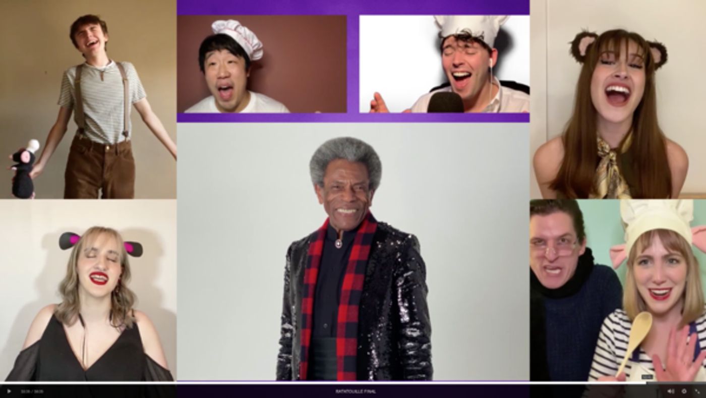 Photo Flash: First Look at Tituss Burgess, Andrew Barth Feldman, Ashley Park, and More in RATATOUILLE: THE TIKTOK MUSICAL; Raises Over $1 Million For the Actors Fund  Image