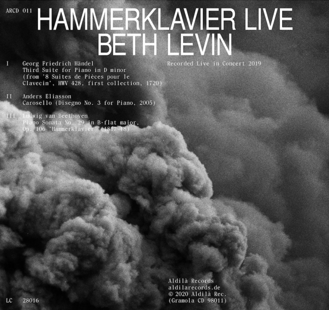 HAMMERKLAVIER LIVE at Aldilà Records  Image