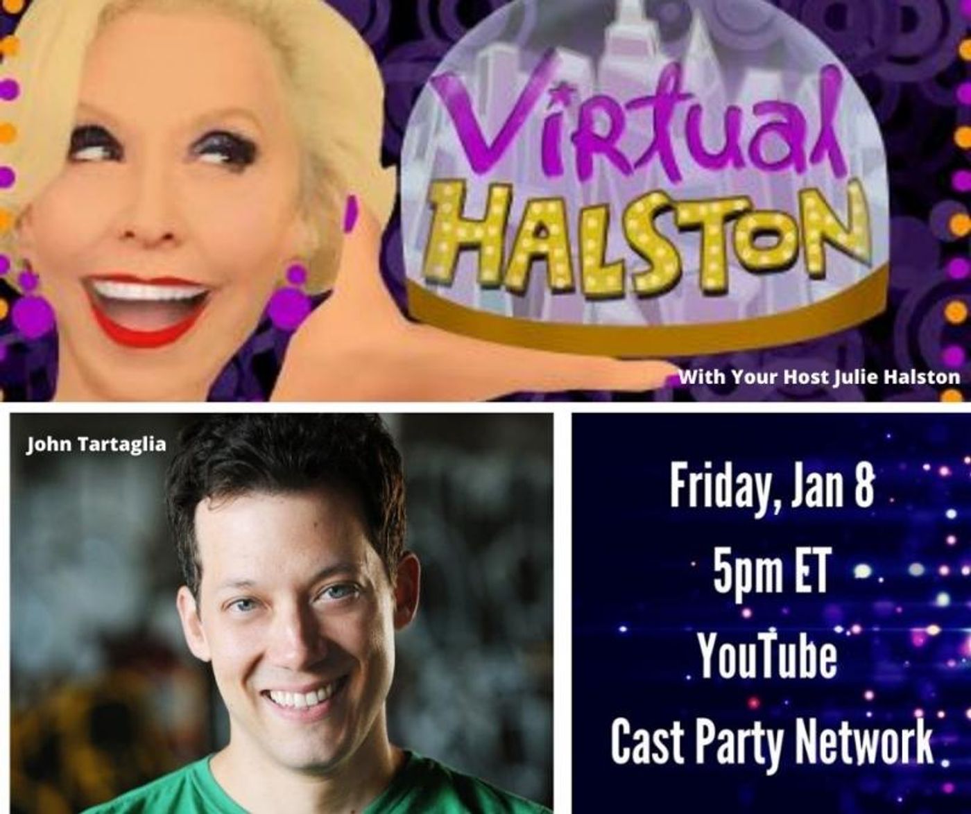 BWW Previews: John and Julie go VIRTUAL on January 8th - Taglia and Halston, That Is  Image
