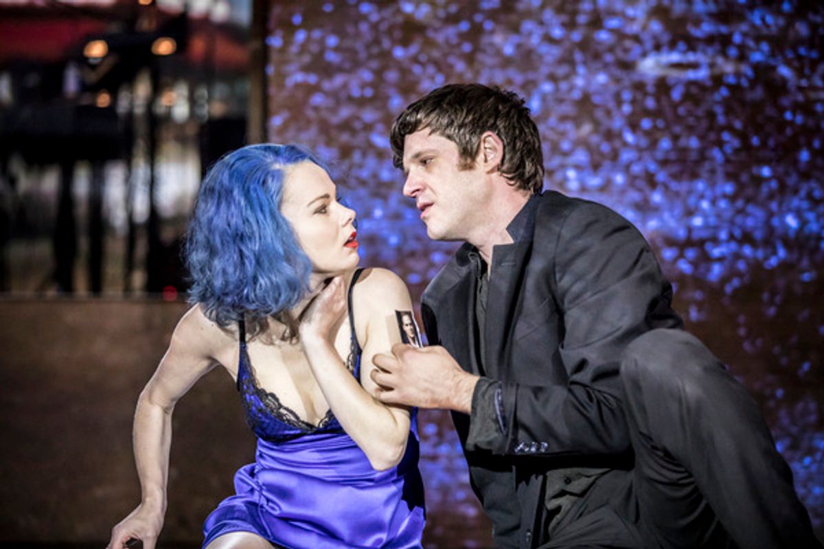 Amy Lennox, Michael C Hall at 