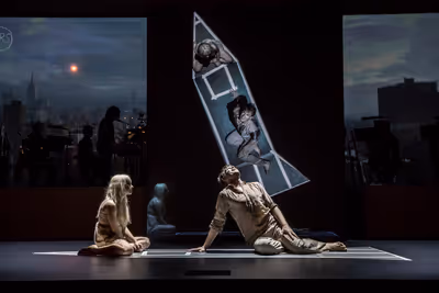 Michael C Hall, Sophia Anne Caruso Photo