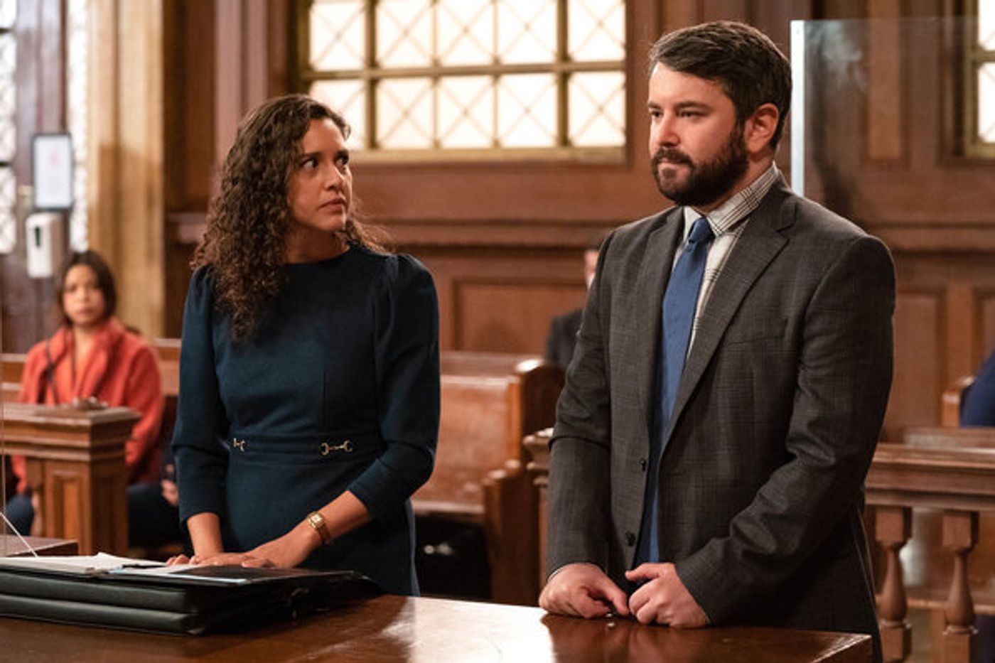 Photo Flash: Get a First Look at Eva Noblezada and Alex Brightman on LAW & ORDER: SVU  Image