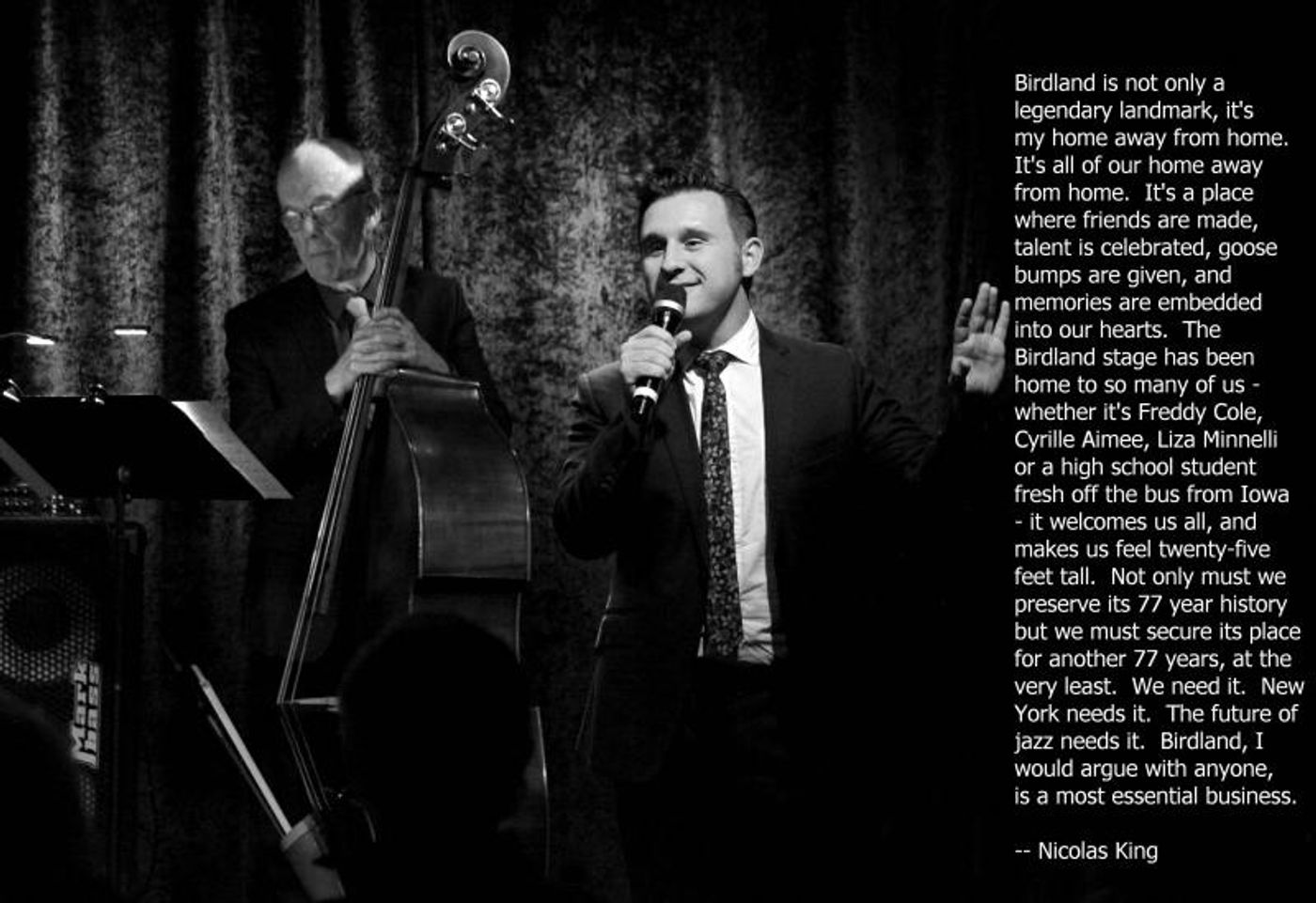 Feature: Birdland Jazz Club Plans Starry Benefit Concert Featuring Chita Rivera, Leslie Odom Jr., and Bill Clinton  Image