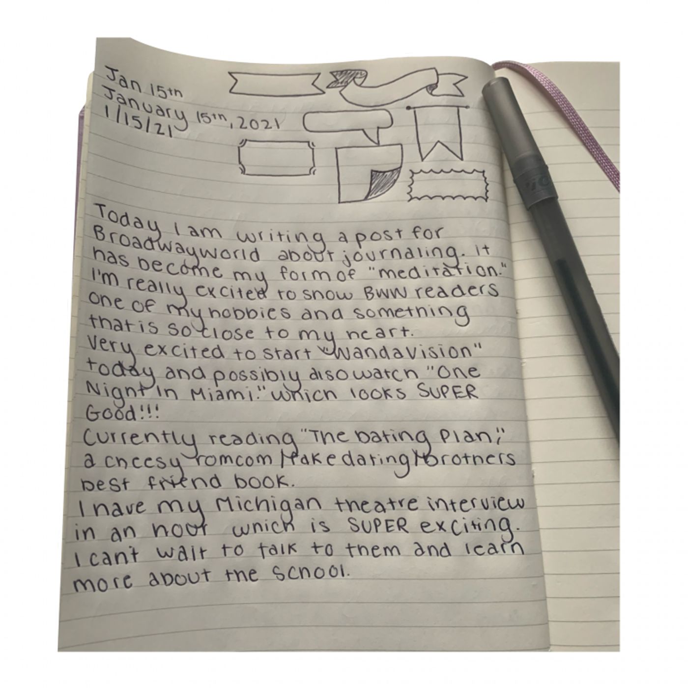 BWW Blog: Journaling 101 - 5 Easy Steps to Start Your Own Journal  Image