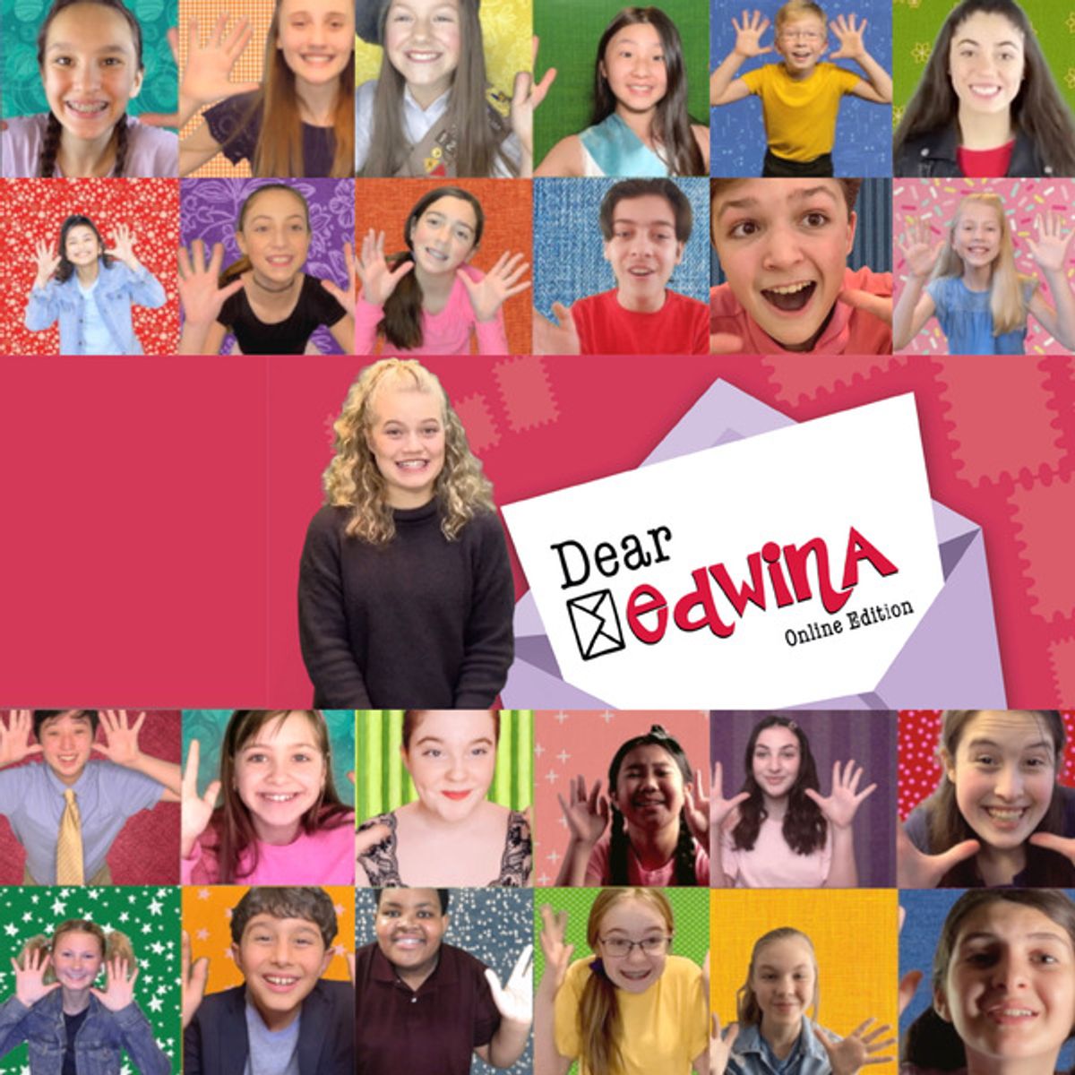 The cast of Dear Edwina Online Edition at Andréa Burns, Laura Osnes, and Jackie Burns Surprise Casts Of BAA Onstage's DEAR EDWINA and A KILLER PARTY