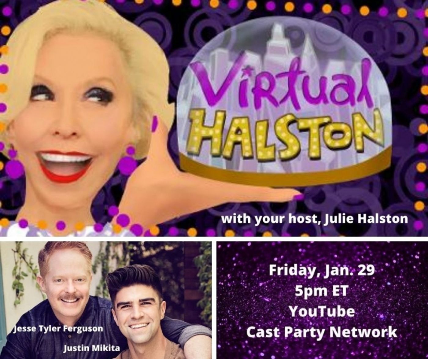 BWW Previews: Julie Halston Welcomes The Ferguson-Mikita Family To Her January 29th Show  Image