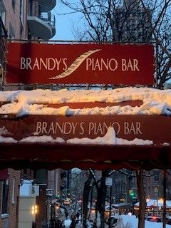 Feature: At Brandy's Piano Bar The Show Must Go On, Come Snow or Come Shine  Image