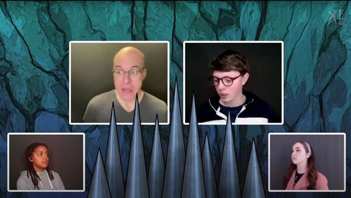 Nadja Simmonds, Matt Daniels, Loralei Madson, and Eleanor Hannan at 