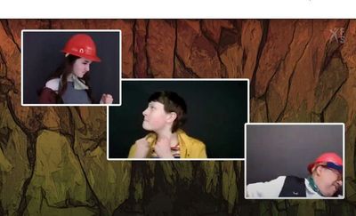 leanor Hannan (top left), Loralei Madson (center) and David Flores Photo
