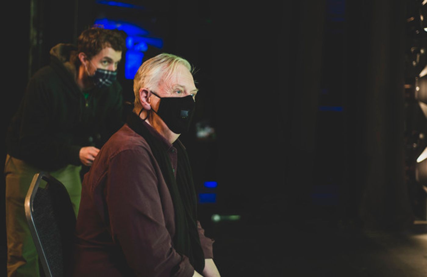 Photo Flash: See Jon Culshaw, Matthew Kelly, Jemma Redgrave and Adrian Scarborough Filming BARNES' PEOPLE  Image