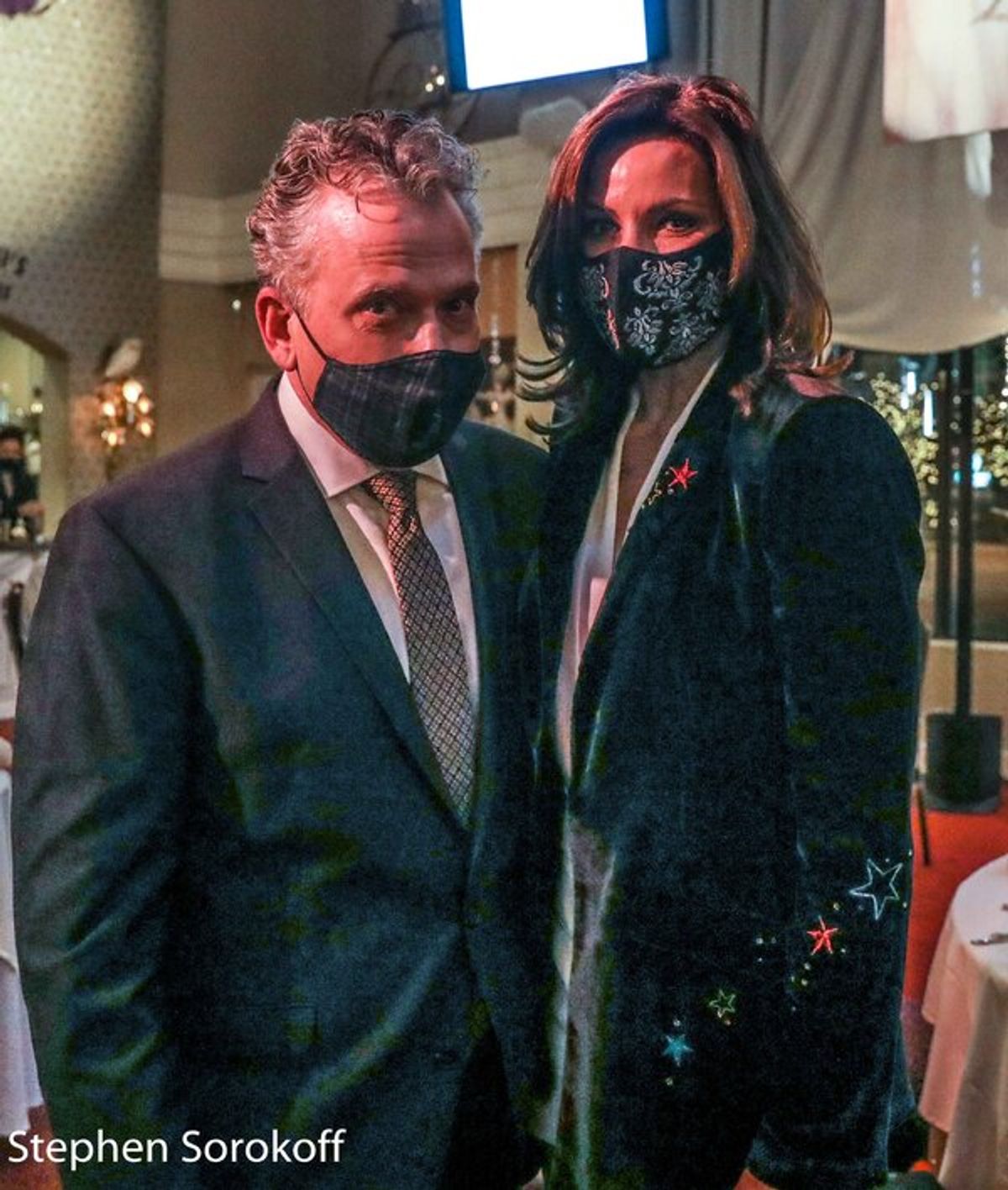 Billy Stritch & Luann De Lesseps at 