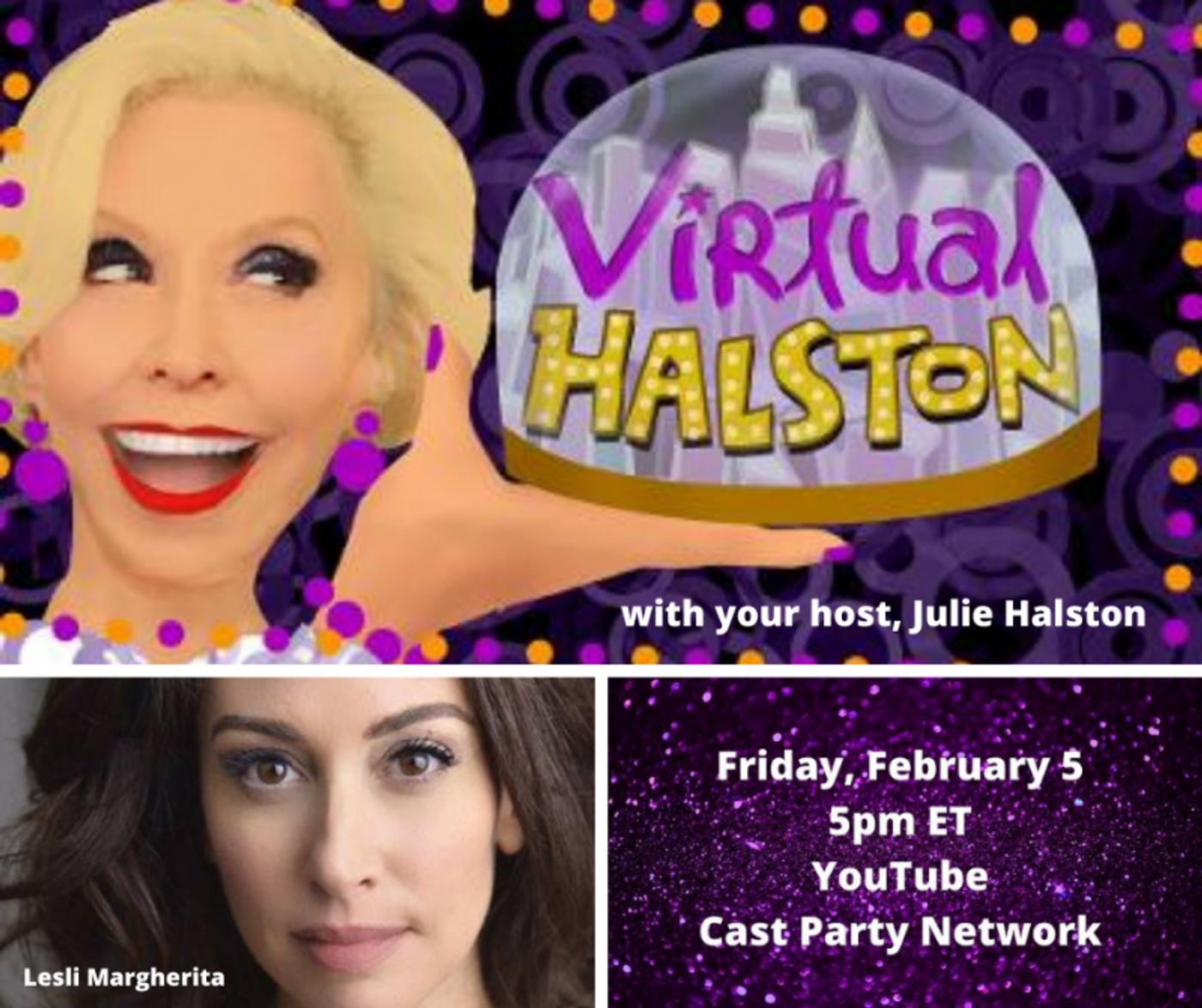 BWW Previews: VIRTUAL HALSTON And Lesli Margherita Start February Right  Image